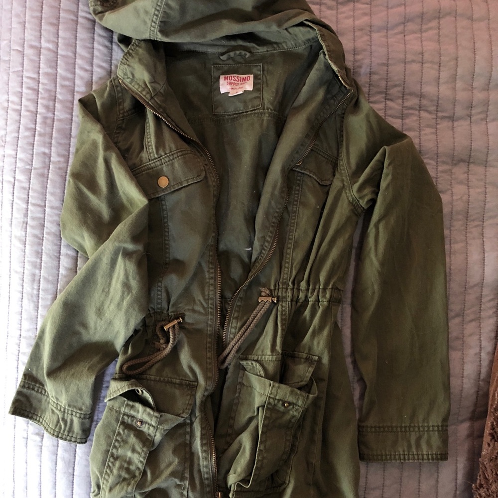 Army Green Trench coat